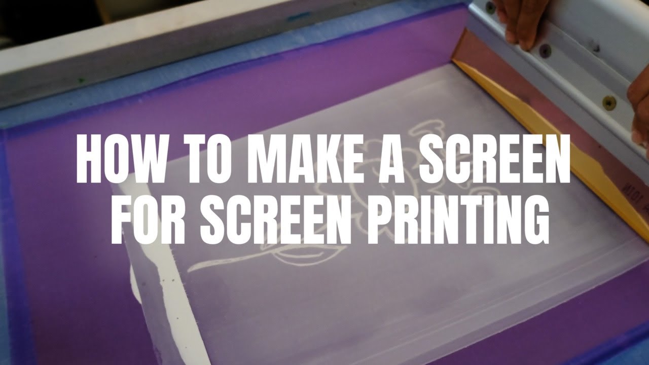 How to Make a Screen | by Screenprintdirect.com