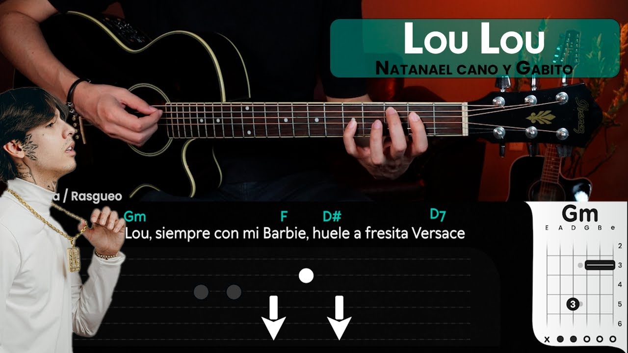 Lou Lou - Natanael Cano, Gabito Ballesteros en Guitarra (DEMO) | CHORDS