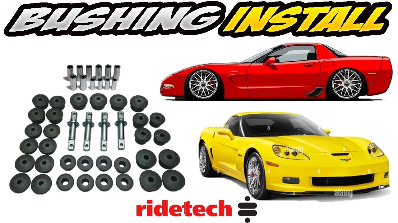 Corvette C5 & C6 Ridetech Delrin Suspension Bushing Upgrade | HOW TO