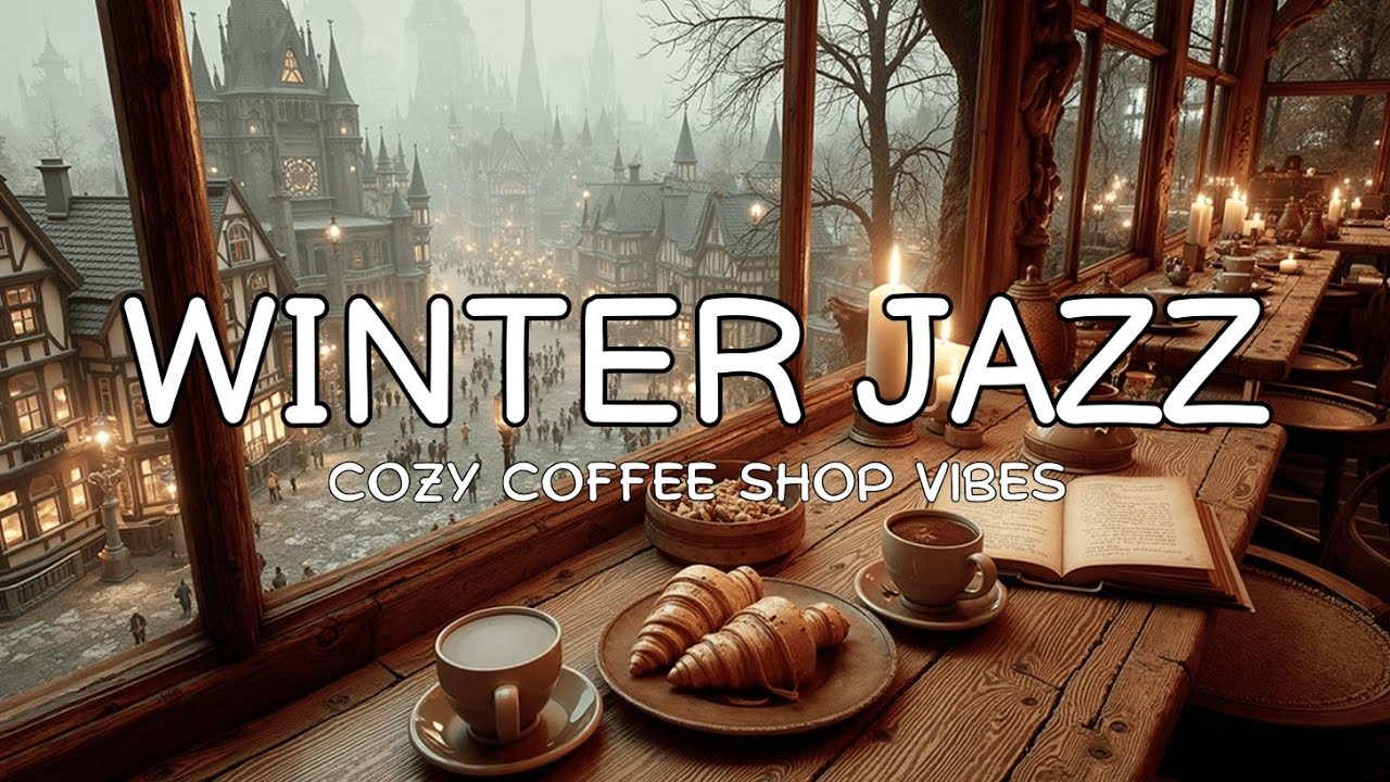 Relaksująca muzyka instrumentalna i atmosfera opad&oacute;w śniegu