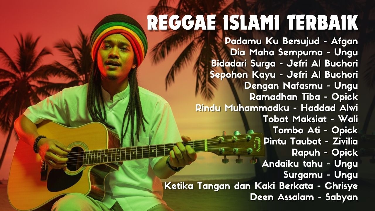 Lagu Religi Indonesia Reggae Version 🌙 Nonstop Playlist 1 Jam | AI Cover Terbaik 2026
