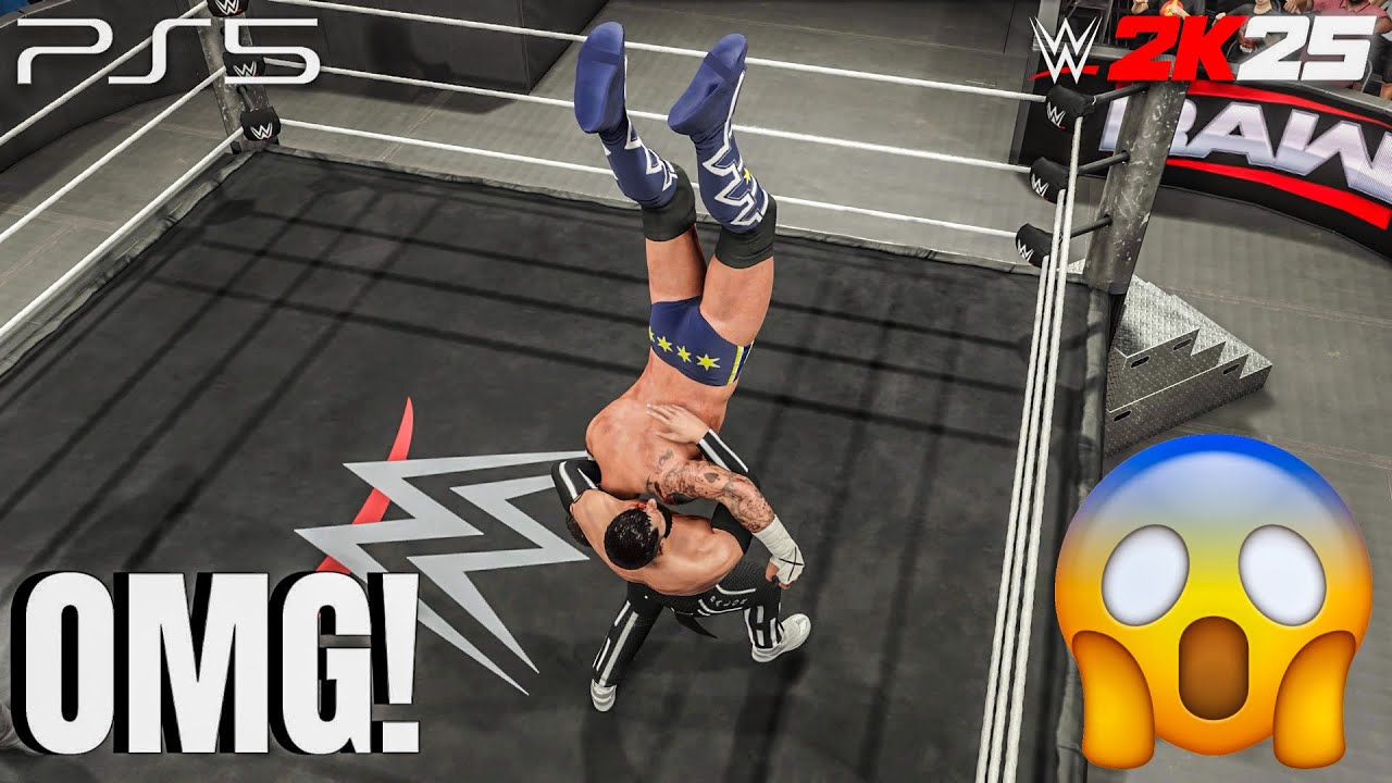 WWE 2K25 - CM Punk (c) vs Finn Balor - World Heavyweight Championship Match at RAW | PS5