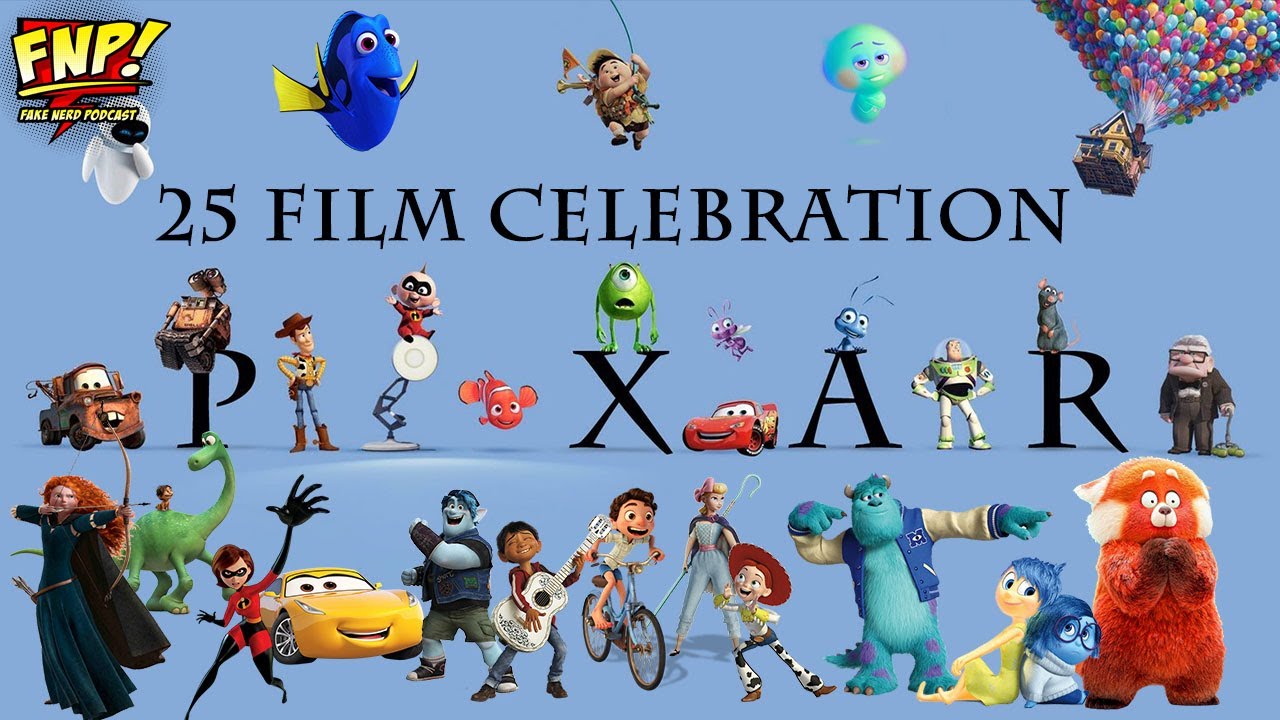 Pixar 25 Film Celebration | Fake Nerd Podcast