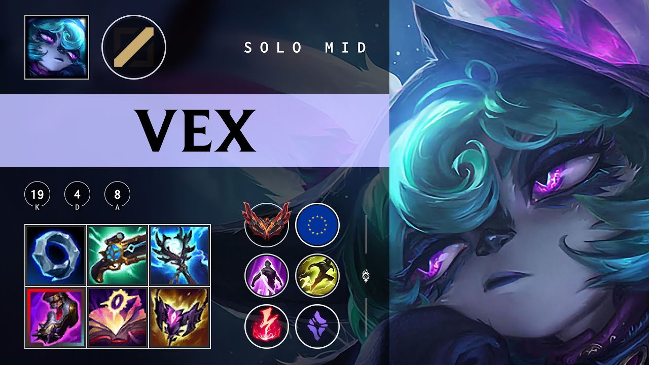 Vex Mid vs Jayce - EUW Grandmaster Patch 25.24