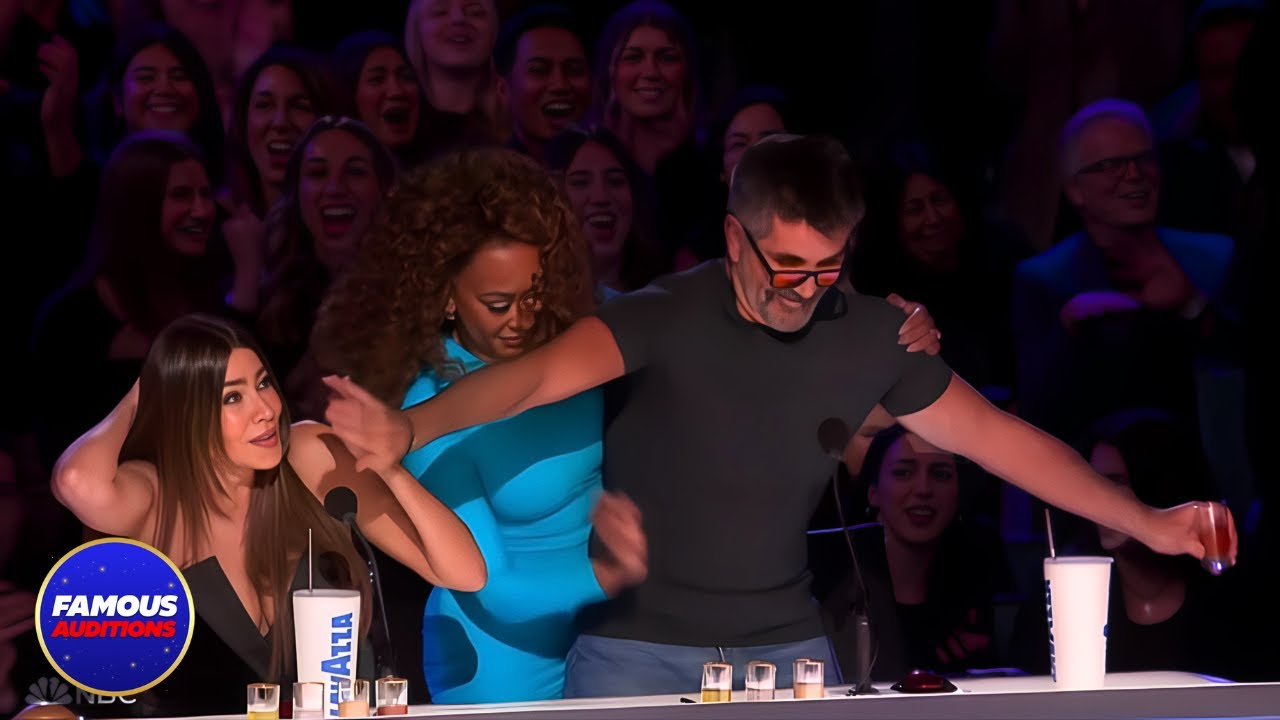 Simon and Mel B FIGHTING Already over the FIRST AGT 2025 Audition!