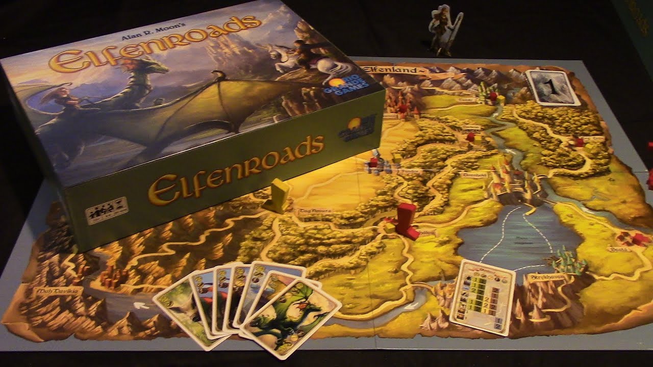 Jeremy Reviews It... - Elfenland Board Game Review - Spiel des Jahres 1998
