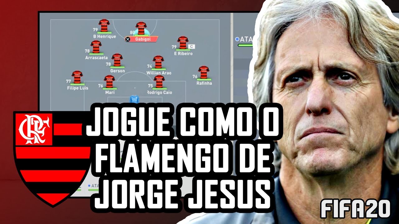 OS SEGREDOS DO MISTER! Aprenda a jogar exatamente como o Flamengo de Jorge Jesus | FIFA