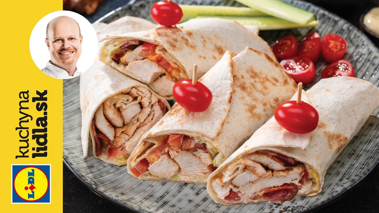 Tortilla wrap s kuracím mäsom 🌯 | Roman Paulus | Kuchyňa Lidla