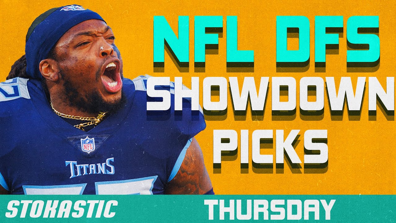 Showdown NFL DFS Strategy TNF Week 11 Titans vs Packers | Thursday Night Football
