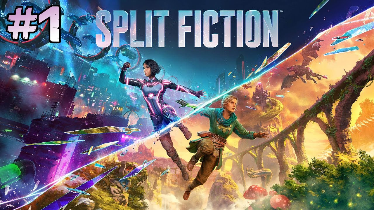 [COOP] Split Fiction - Стрим #1 (28/01/25). Пустыня. Акулы. Киберниндзи. Свиньи. Пердежная тяга.