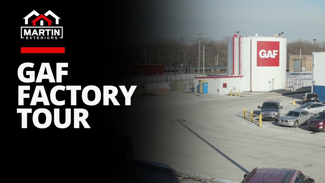 GAF Factory Tour | Martin Exteriors