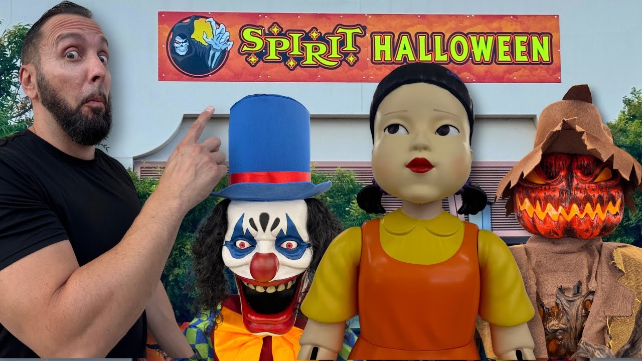 Spirit Halloween Walkthrough Tour 2025 - What’s New, Animatronics & Costumes
