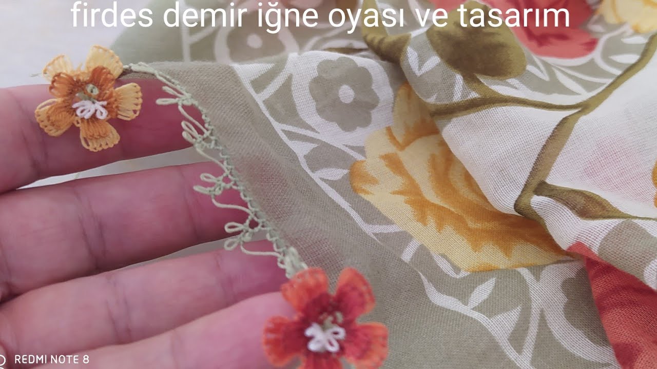 532- ÇİN İĞNESİ  İKİ KATLI İĞNE OYASI MODELİ ANLATIMLI YAPILIŞI