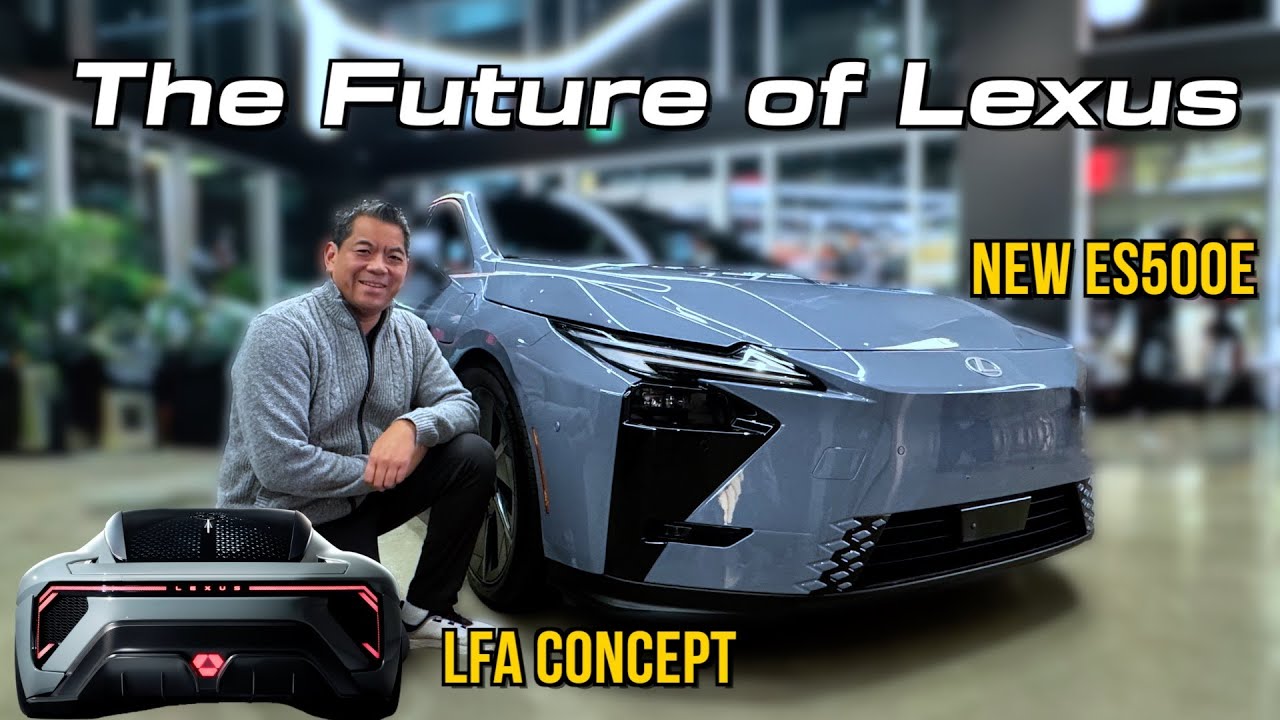 Будущее Lexus начинается здесь — за следующие 35 лет! Концепт LFA, новый электромобиль ES.