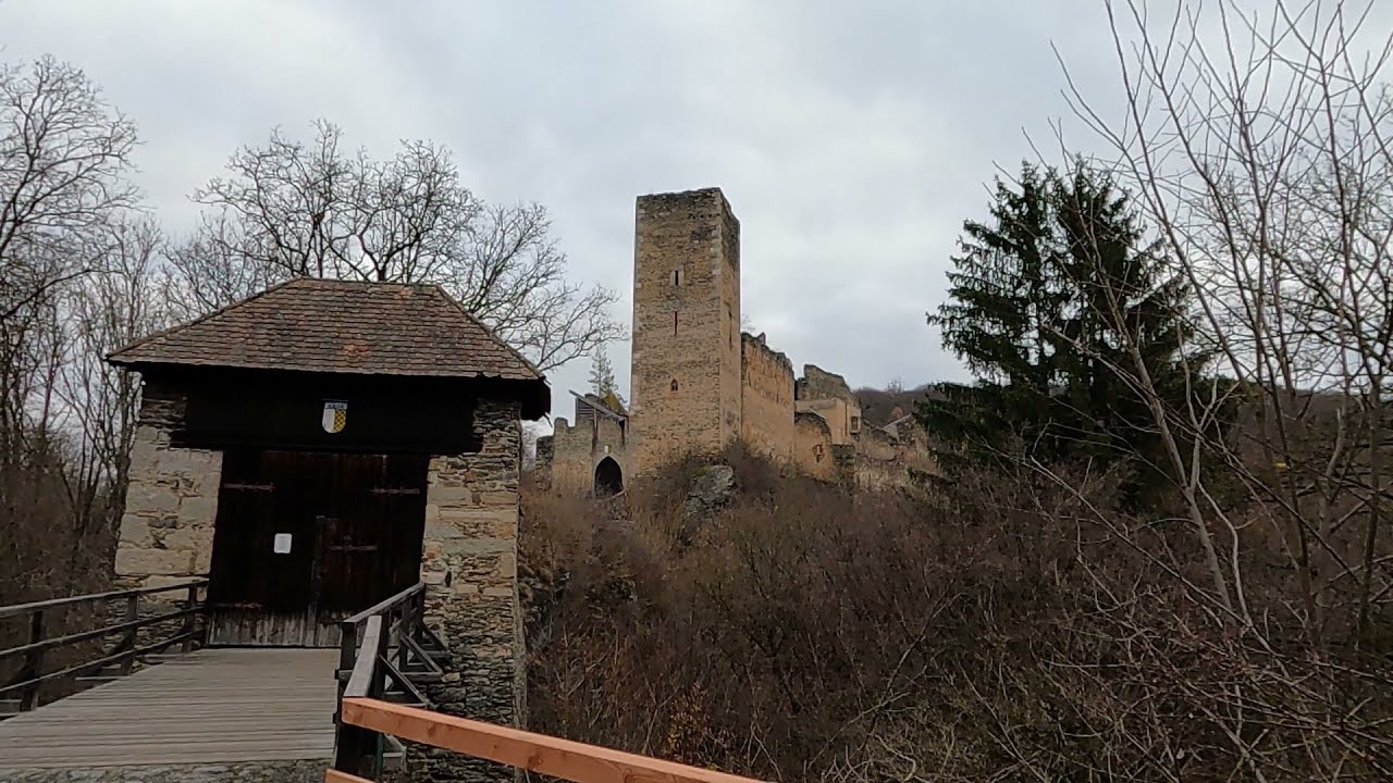 Burgruine Kaja (Weinviertel, NÖ, #Irrwege #Realsatire)