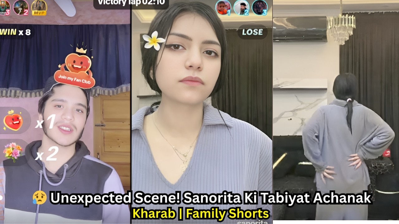 😥 Unexpected Scene! Sanorita Ki Tabiyat Achanak Kharab | Family Shorts
