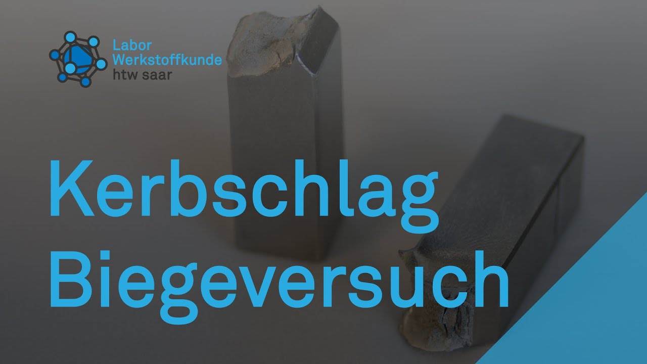 Kerbschlag- Biegeversuch