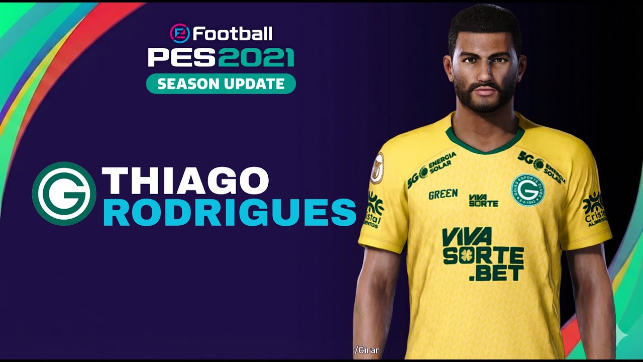 Como criar o goleiro do Goiás, Thiago Rodrigues, no PES 21