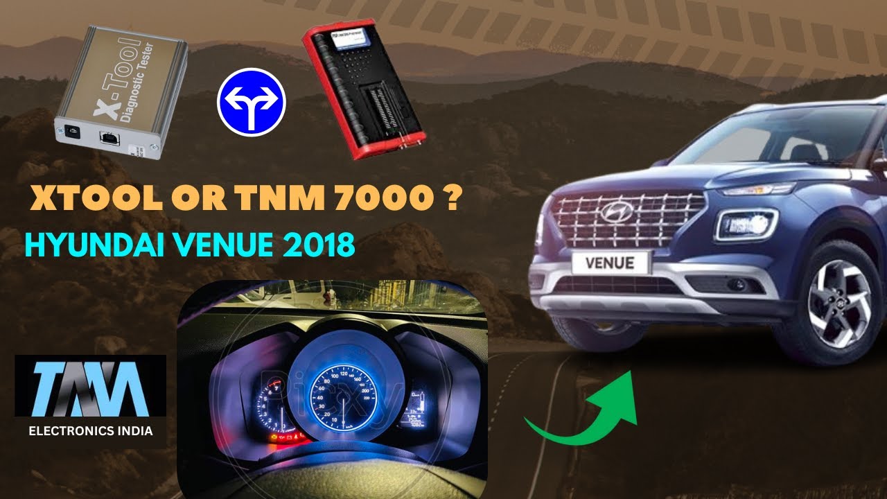 XTOOL VS TNM7000 INDIAN VERSION | HYUNDAI VENUE 2018 RH850 METER DONE...