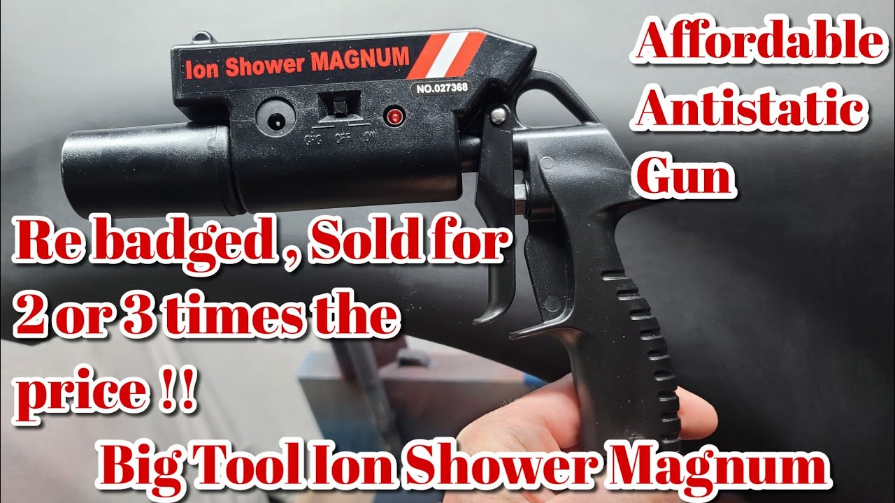 Антистатический пистолет Big Tool MG 3000 Ion Shower Magnum. Аналог Iron X Pro, Kemtex Ion.