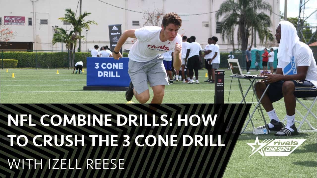 NFL Combine Drills: How to Crush the 3 Cone Drill with Izell Reese