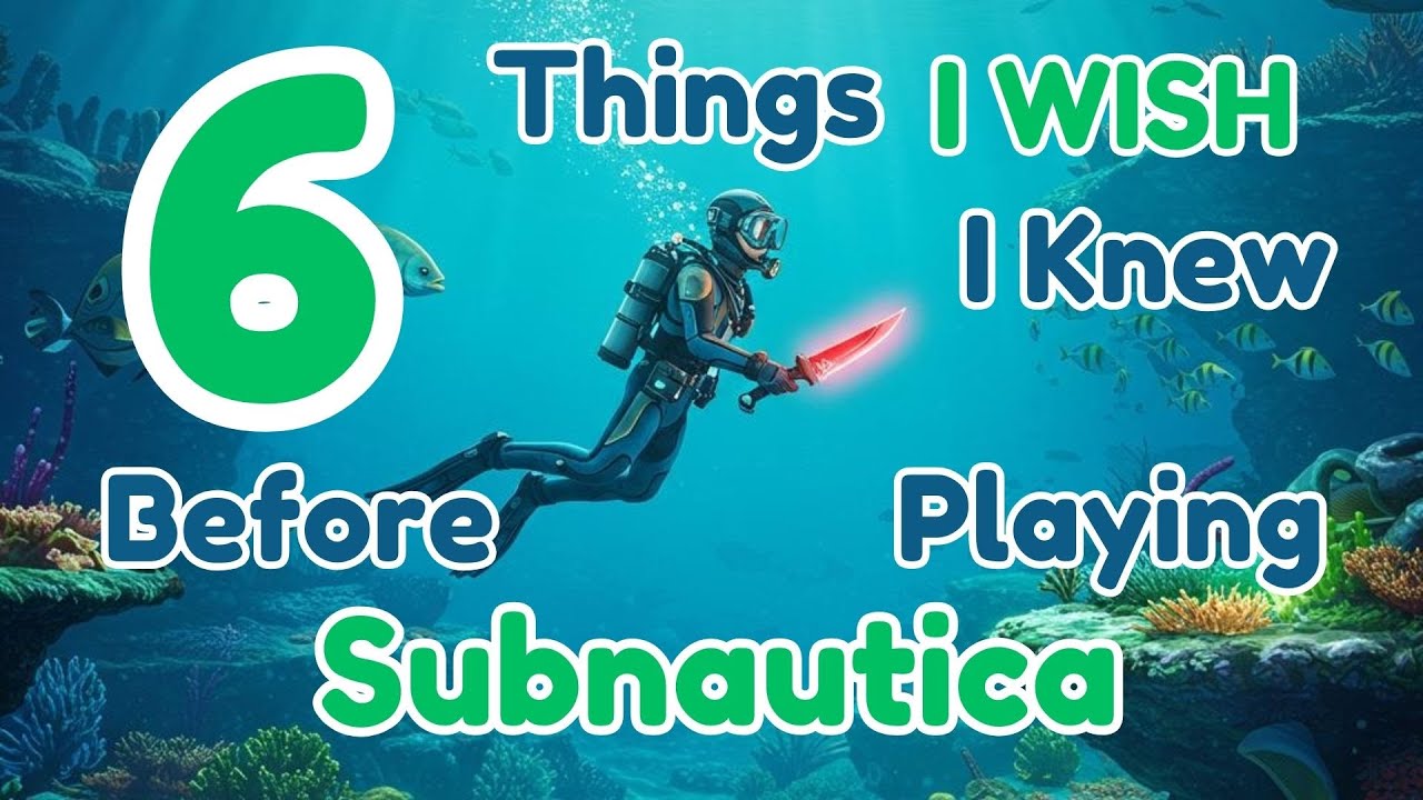 6 Things I Wish I Knew Before Playing Subnautica  #subnautica #subnauticatips #subnauticaguide