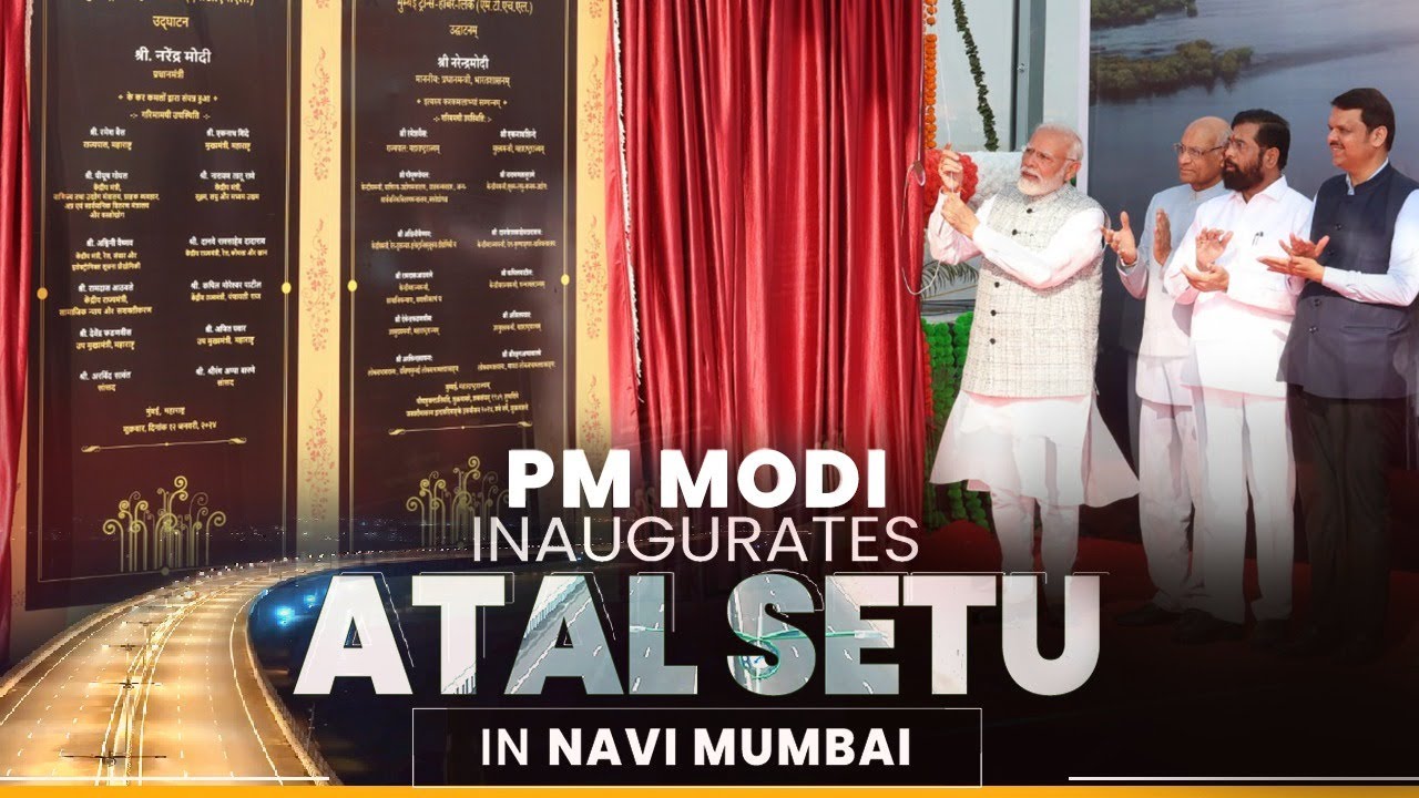LIVE: PM Modi inaugurates Atal Setu in Navi Mumbai