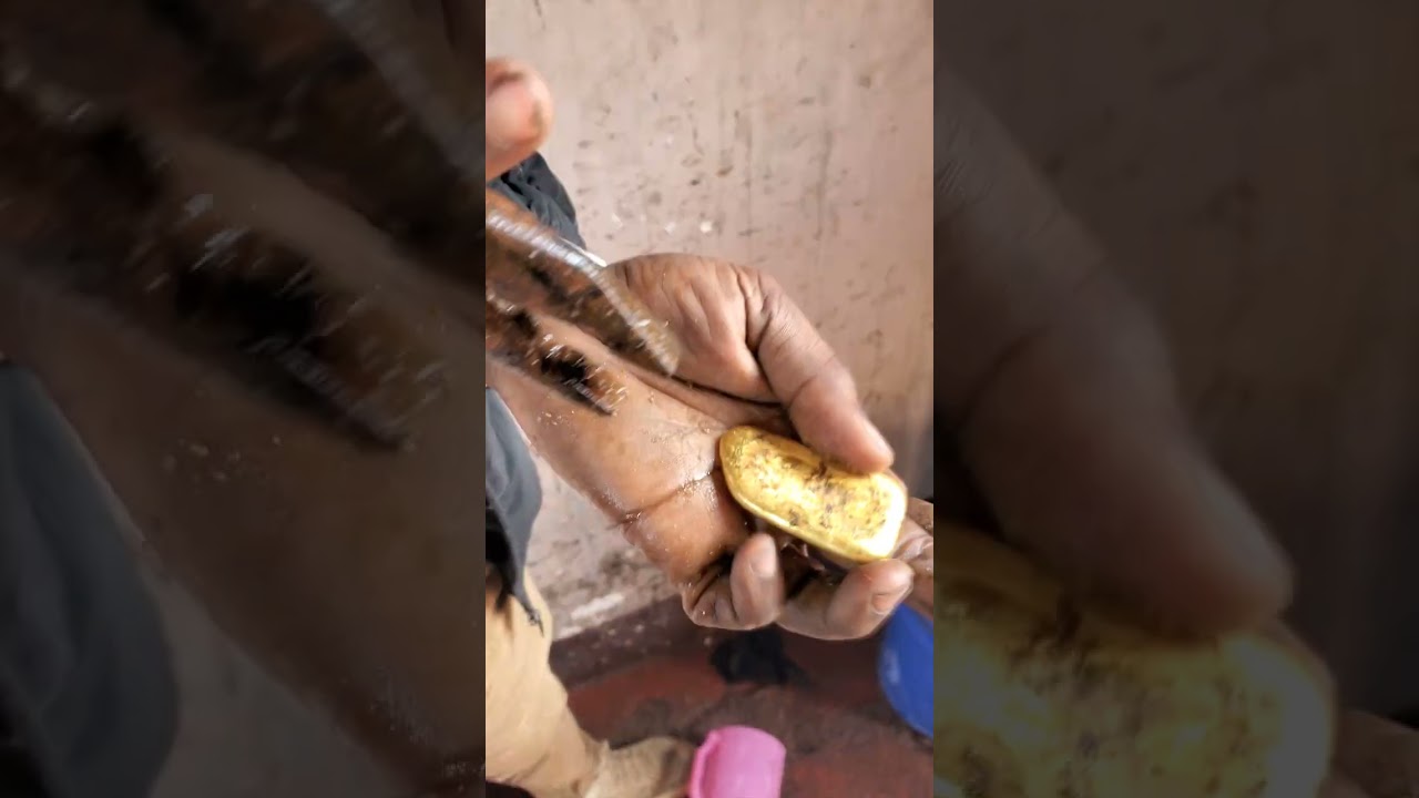 GOLD IN TANZANIA...a smelted gold