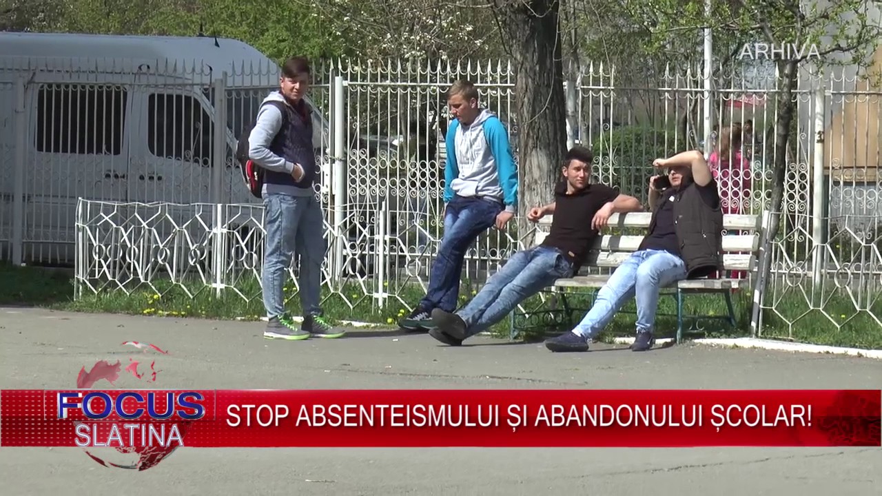 STOP ABSENTEISMULUI ȘI ABANDONULUI ȘCOLAR (20/01/2017)
