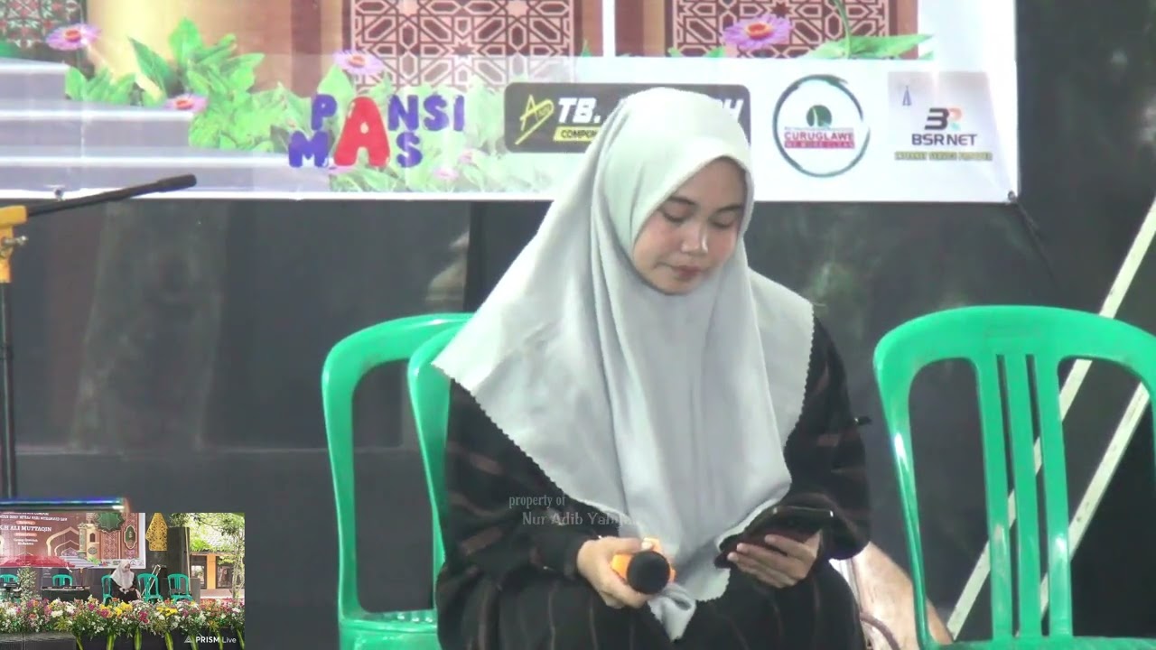 Hani Maria (Qori'ah) - Pembacaan Ayat Suci Al Qur'an | Pengajian Umum Sadranan dan Isra' Mi'raj