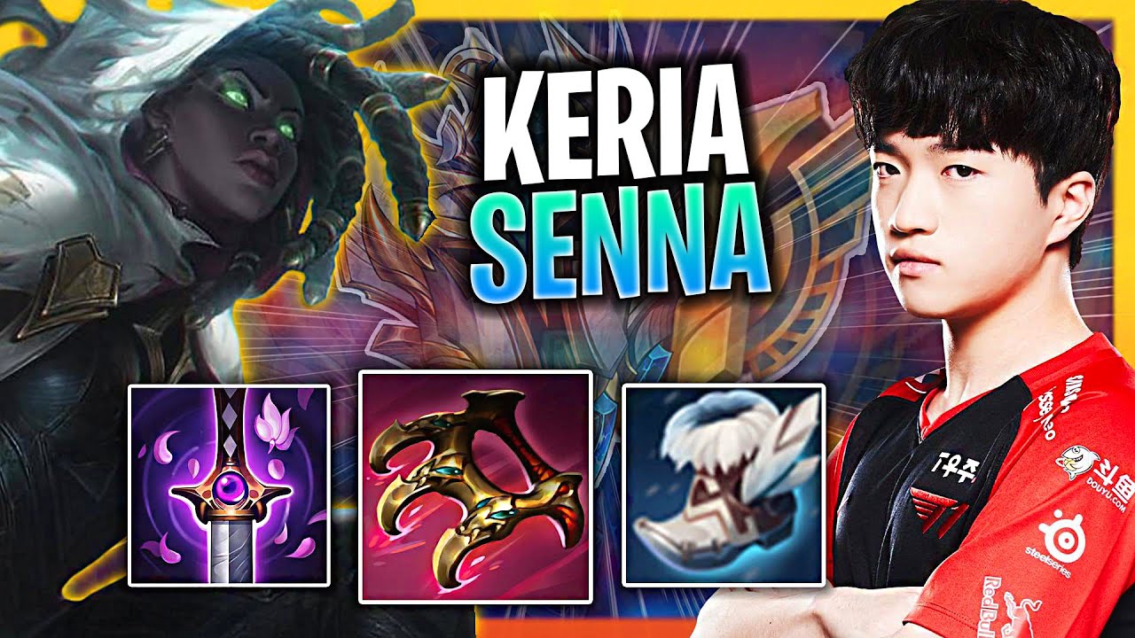 LEARN HOW TO PLAY SENNA SUPPORT LIKE A PRO! | T1 Keria Plays Senna Support vs Rakan!  Season 2024