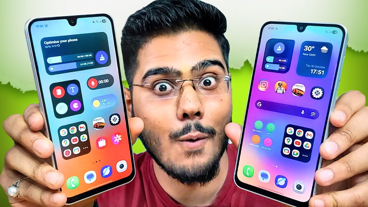 Samsung F17 5G vs F16 5G - Real Comparison | One UI Features, Camera, Battery, Samsung M17 5G