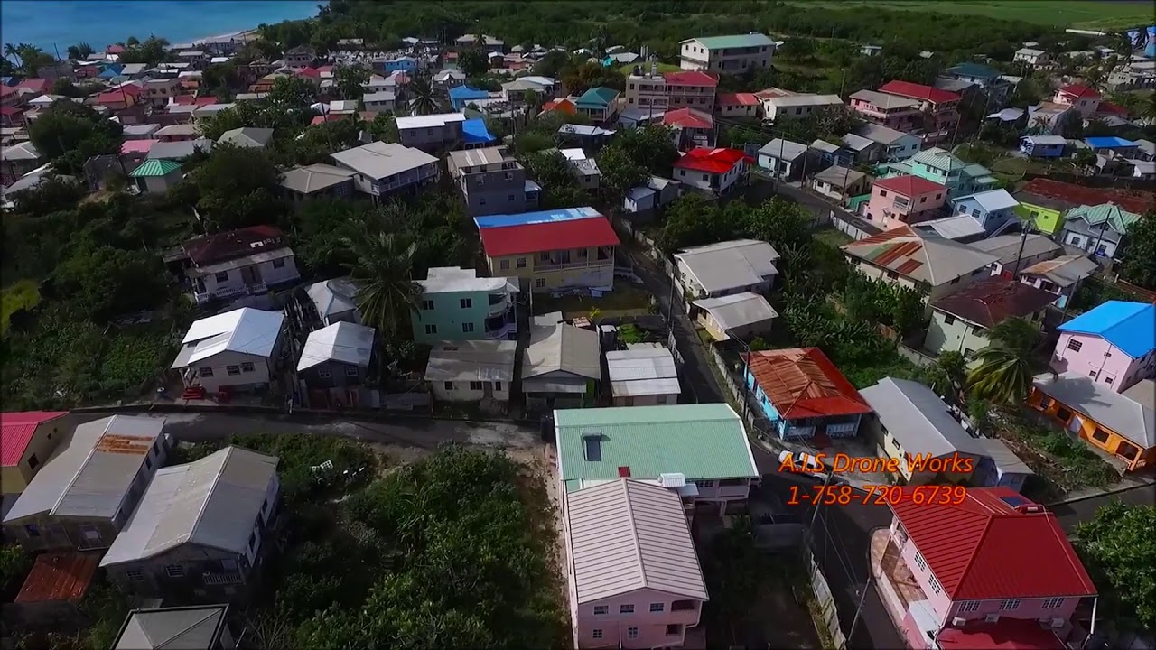 Vieux Fort Town St.Lucia