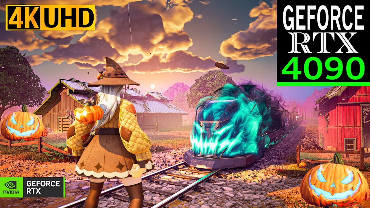 Fortnite Lexa Hexbringer Skin Gameplay | RTX 4090 4K Max Graphics + RTX ON #fortnite