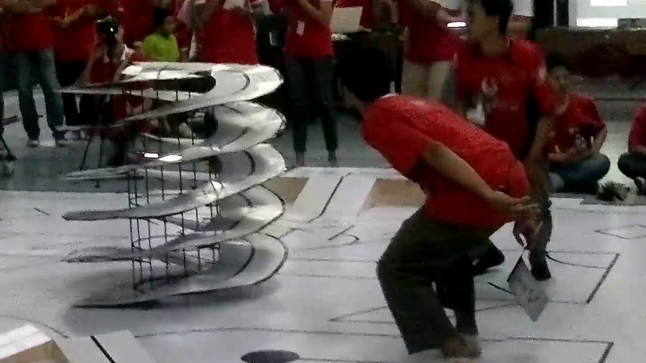 Final Lomba robot line follower di UGM
