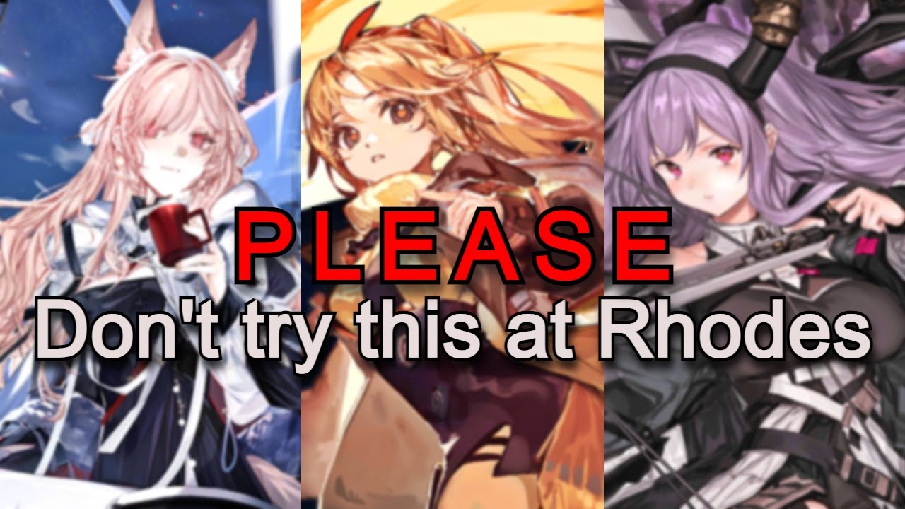 [Arknights] Face the RNG, Save the HAIR