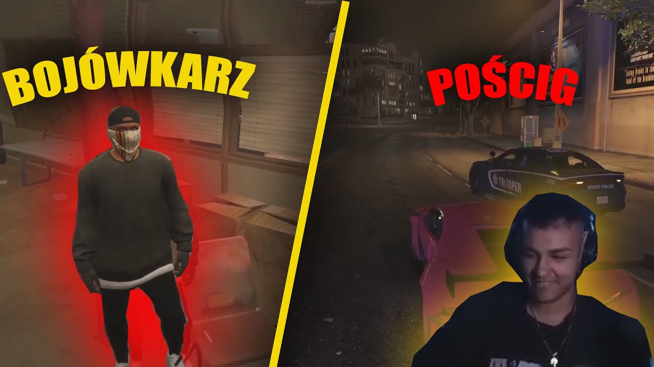MERGHANI GTA RP - JADWIGA, RÓŻOWE LAMBO, LSPD