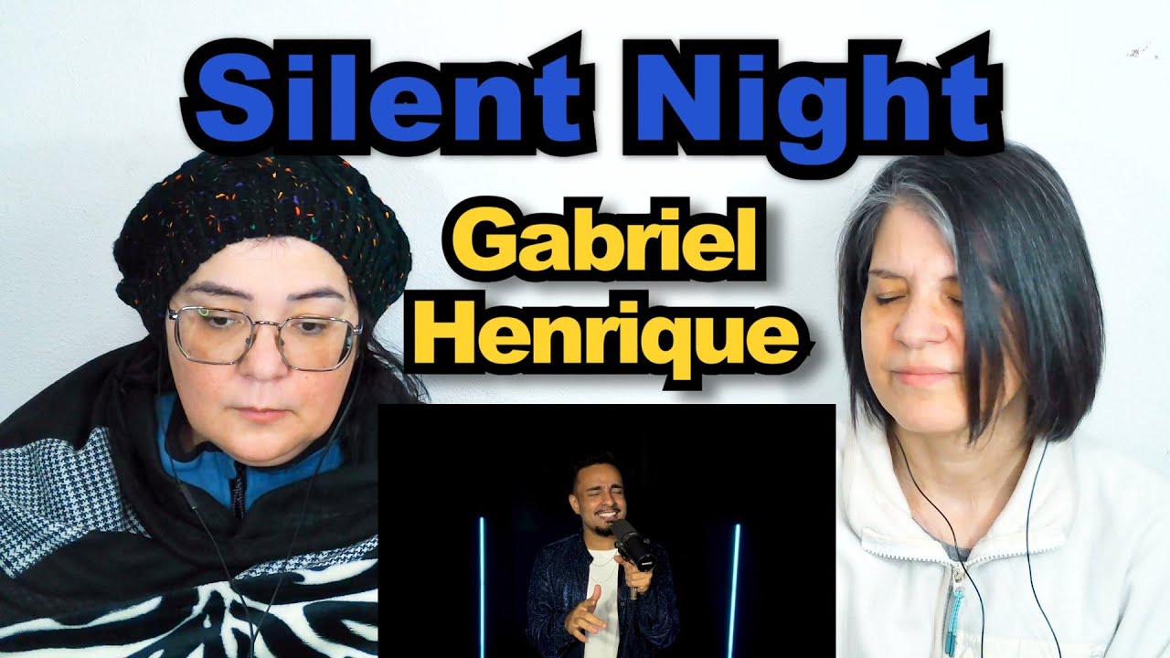 TEACHERS REACT | GABRIEL HENRIQUE - Silent Night (Christmas Special)