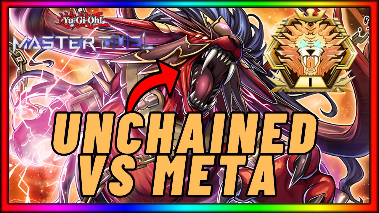 DESTROYING META DECKS WITH UNCHAINED! CLUTCH GAMES! [Decklist & Replays] [Yu-Gi-Oh! Master Duel]