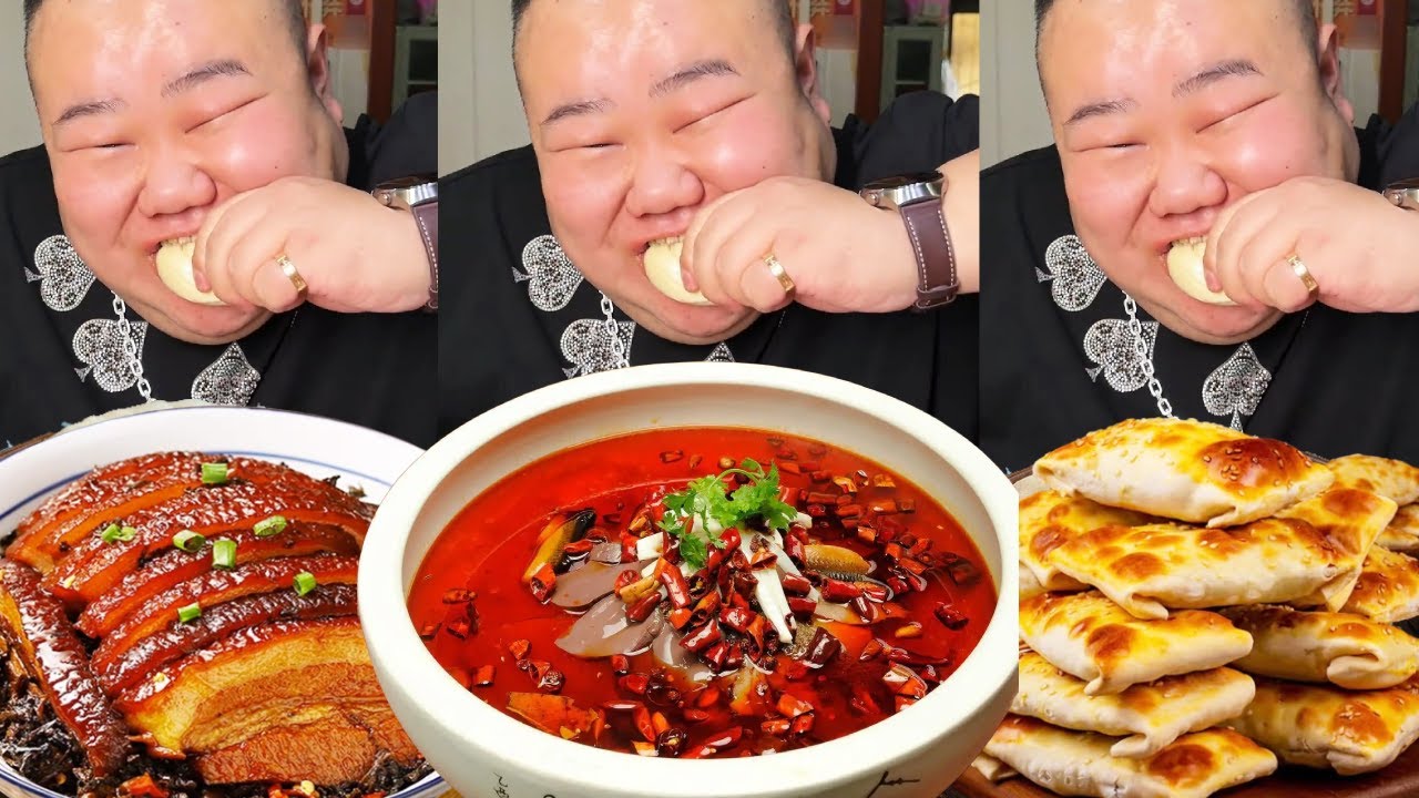 【大胃王挑戰】挑戰吃20元一位的麥子泡自助！一整盆比臉還大鋪滿紅油，大腸Q彈軟爛一口爆汁超滿足｜Food Challenge