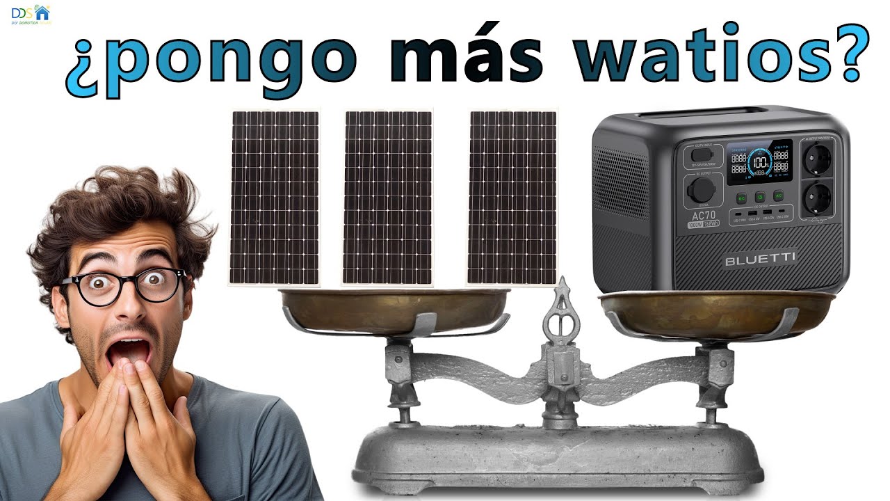 ¿puedo poner más paneles solares o más watios a mi Bluetti? ¿hasta cuantos watios? explota?
