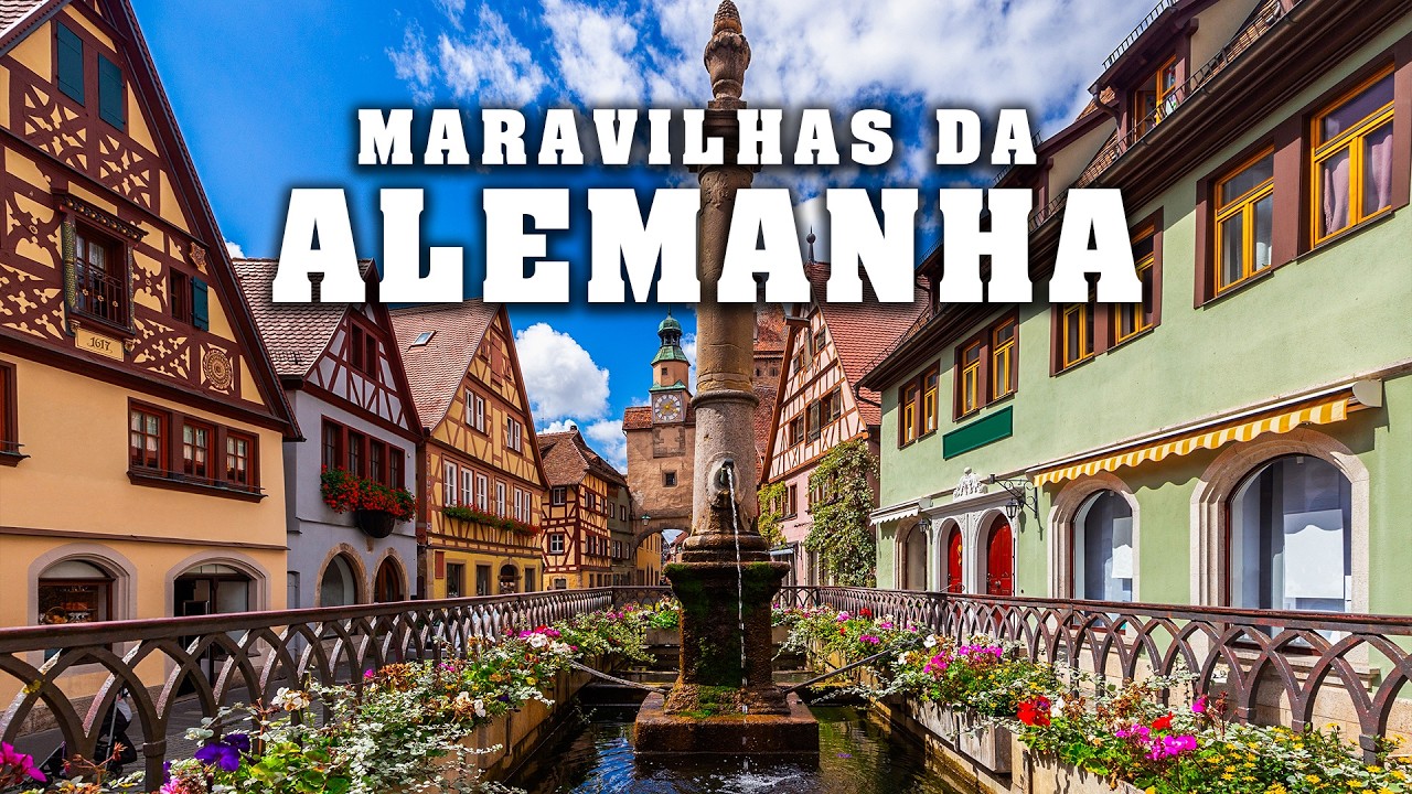 Alemanha: O Reino da Beleza e História | Uma Jornada pelos Lugares Mais Fascinantes | Viajar 4k