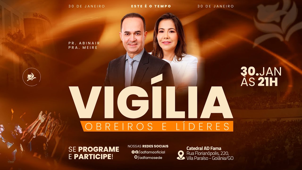 [30/01/2026] | VIGÍLIA DE OBREIROS E LÍDERES | AD FAMA SEDE