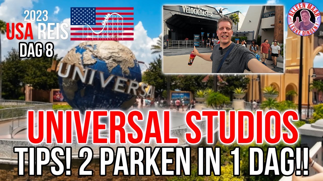 TIPS en 2 parken in 1 dag! Zeer rustig. Universal Studios en Islands Of Adventure Florida 2023 VLOG