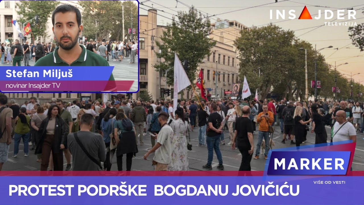 Protest u Beogradu – Studenti i građani traže pravdu za Bogdana Jovičića