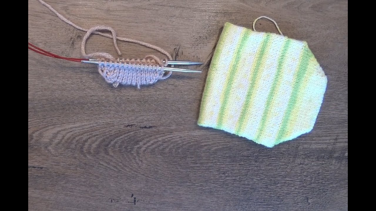 Mike's Creatieve Wereld | Breitip | Steken meerderen voor toe-up sok magic loop breien