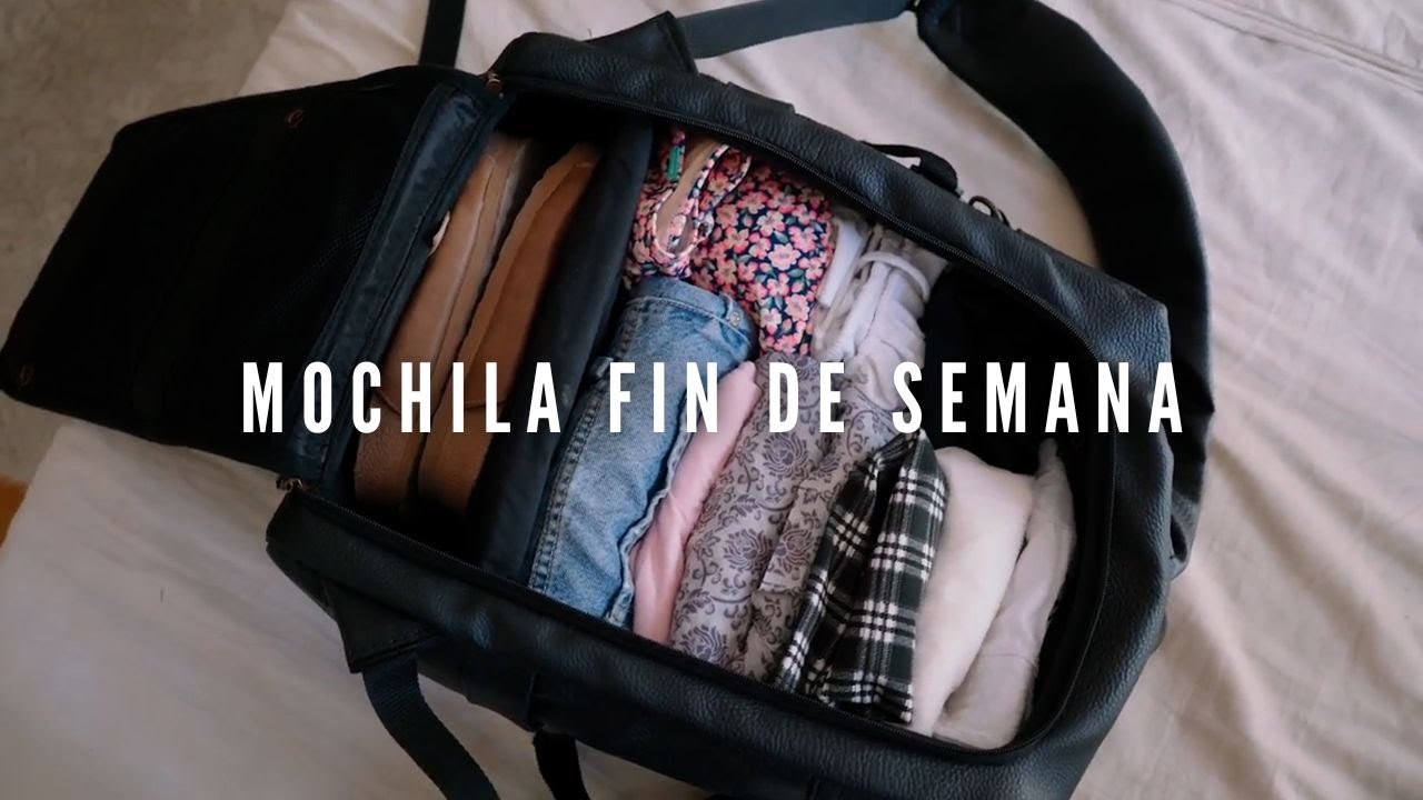 Qué llevo en mi mochila minimalista