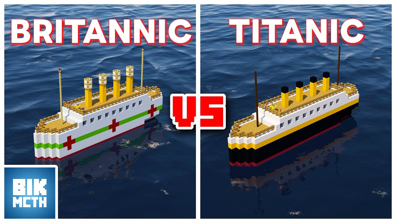 Mini Britannic VS Mini Titanic