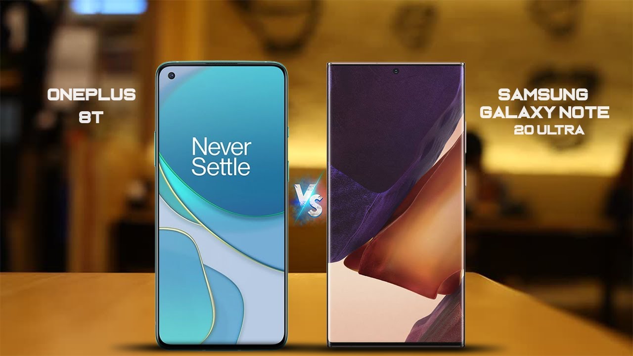 OnePlus 8T Vs Samsung Galaxy Note20 Ultra || Full Specs Comparison