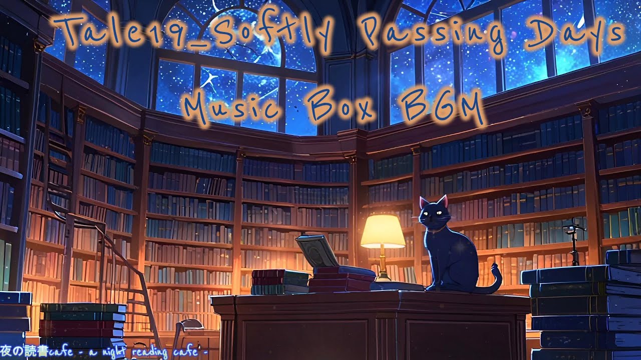 【読書用BGM】Tale19_Softly Passing Days_Music Box BGM【作業用BGM】